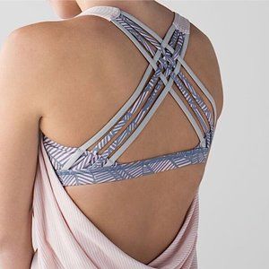 Lululemon Free to be Wild Tank  Blush/Pink Grey  - 8 Medium